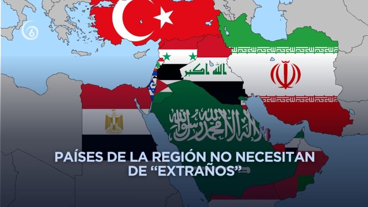 Presidente de Irán propone crear una estructura de seguridad para Oriente Medio