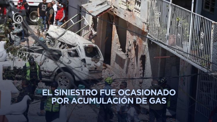 Explosión en Coacalco deja heridos y viviendas dañadas