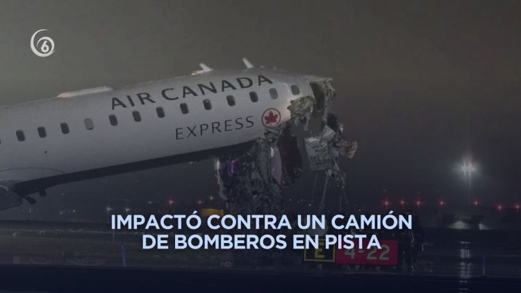 Choque de avión en Nueva York deja dos muertos y provoca suspensión de operaciones