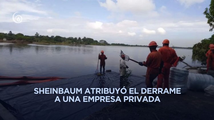 Autoridades confirman derrame de petróleo en playas de Veracruz y Tabasco