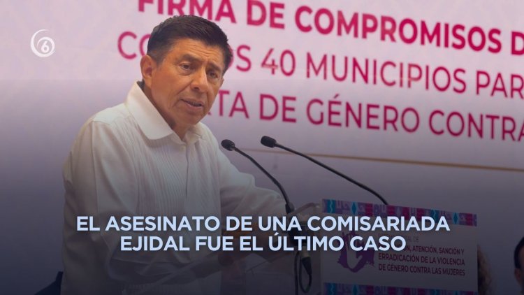 Suman nueve mujeres con cargos públicos asesinadas en Oaxaca durante gestión de Salomón Jara