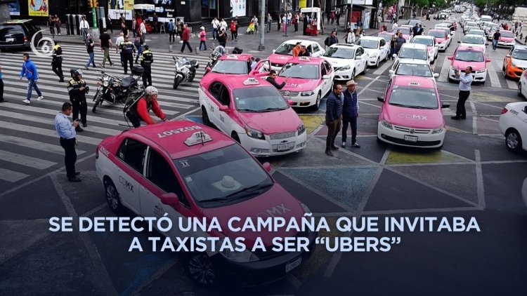 Taxis no pueden ser usados para aplicaciones digitales en CDMX