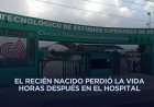 Encuentran bebé abandonado al interior del Tecnológico de Ecatepec