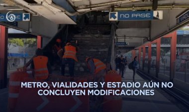 Obras rumbo al Mundial 2026 continúan con pendientes y afectaciones en CDMX