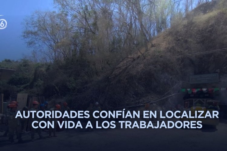 Se complica rescate de mineros en Sinaloa por inundación en la zona