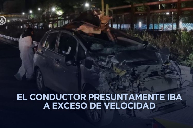 Muere conductor durante accidente en calzada de Tlalpan