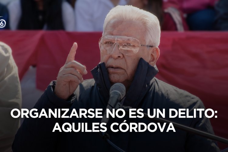 Organizarse es derecho del pueblo; Antorcha exige transformar México