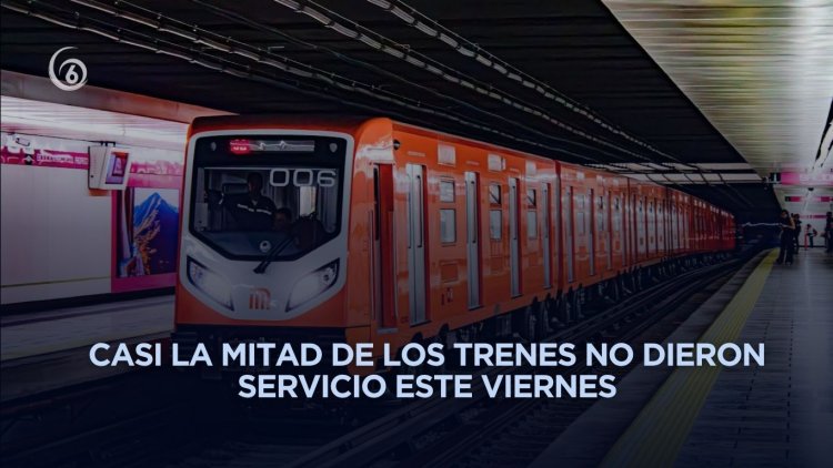 Reduce operaciones el Metro CDMX por protesta sindical; opera al 58? su capacidad
