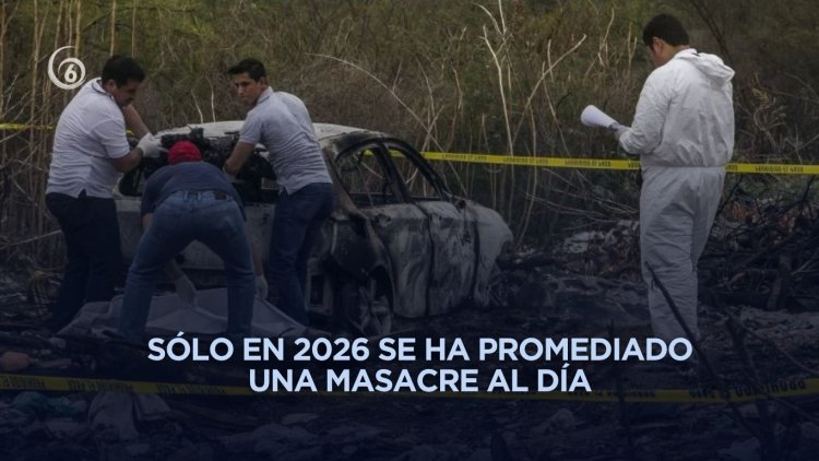 Más de 3 mil masacres en México durante gobiernos de la 4T: revela informe