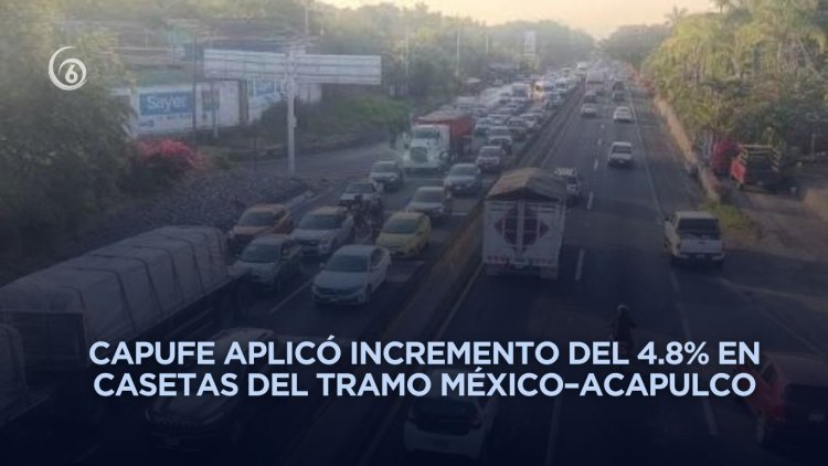 Aumentan tarifas en la Autopista del Sol al cierre de periodo vacacional