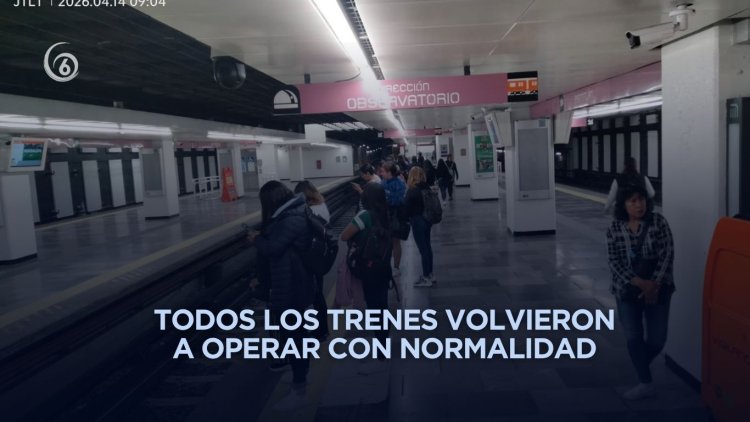 Se levanta paro en el Metro CDMX tras acuerdo con sindicato