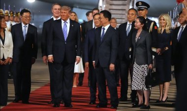 Donald Trump llega a China donde se reunirá con Xi Jingping