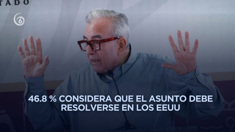 Más de la mitad de los mexicanos considera que Rocha Moya si tuvo nexos con el narco