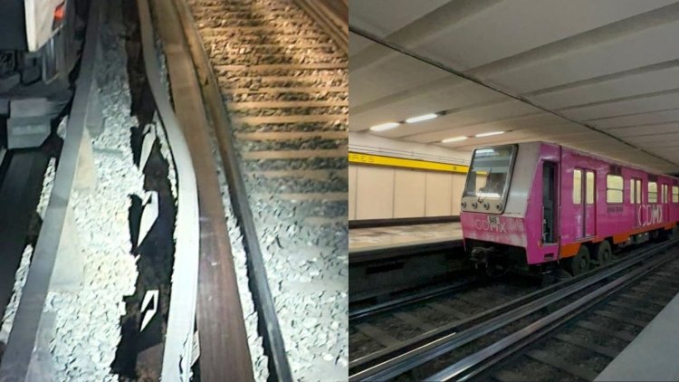 Vías de la Línea 5 del Metro son afectadas por “extremo” calor en la capital