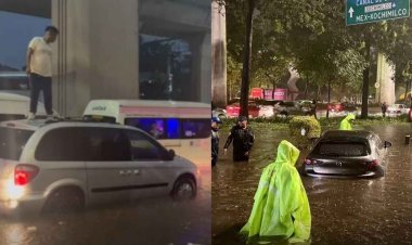 Lluvias en CDMX y Edomex deja caos, Inundaciones y Alerta Roja