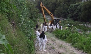 Madres buscadoras encuentran restos humanos a un costado del CEM